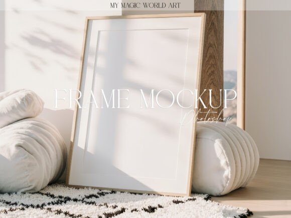 Download Interior Frame Mockup for Art Prints - Frame mockup Collection